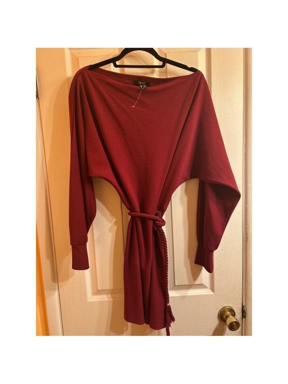 Women's Forever 21 Dress, M, Burgundy
